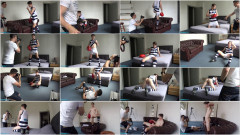 Brad cant contain the bulge in his sports shorts | Download from Files Monster