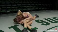 Last years Champion takes on hot blond with huge tits Dominates | Download from Files Monster