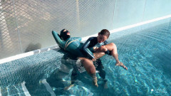 Eroteric - Underwater Latex Struggle - Margout Darko, Stella | Download from Files Monster