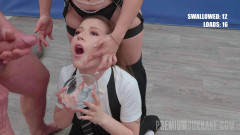 Dalila Lapiedra - Amazing Bukkake Blowbang | Download from Files Monster