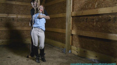 The Vigilante Turns His Attention Towards Rachel - Hung in the Barn - Part 1 | Download from Files Monster