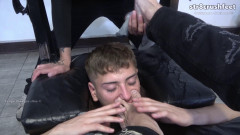Sexy straight Twink Chav with slim perfect shaped feet Ryan Str8CrushFeet | Download from Files Monster