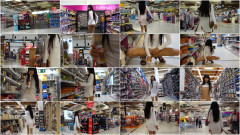 Fucks Rolling Pin, Spoons,Bottle & Squirt In A Supermarket | Download from Files Monster