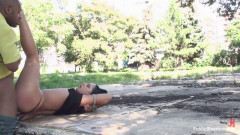 Ass fucking and cock sucking in public! | Download from Files Monster