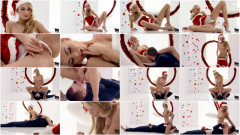 Sensual Christmas pussy eating | Download from Files Monster