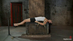 Extreme Predicament Bondage Huge Nipples Tied to Toes | Download from Files Monster