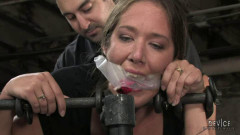 Hard bondage, torture, spanking and strappado for two hot models (Part 1) | Download from Files Monster