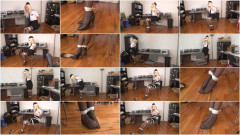 Bedroombondage - Stewardess Bound In Uniform - Danielle Trixie | Download from Files Monster