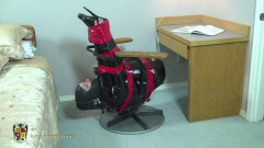 Femcar Bound in Gord's Famous Office Chair | Download from Files Monster