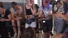Public Shame Slut Zenda Sexy Disgraced, Tickled, and Fucked by a Crowd | Download from Files Monster