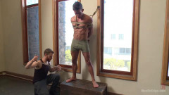 German Hunk Suspended and Edged | Download from Files Monster