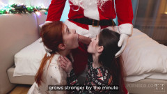 Luna Rishi & Hot Pearl - This Christmas, I Licked Santa's Cum Off My Friend's Lips | Download from Files Monster