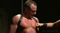 Jacob Durham gets oiled down, beaten, and fucked like an animal | Download from Files Monster