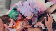 Reverse Gangbang For Mermaid TS Sluts | Download from Files Monster