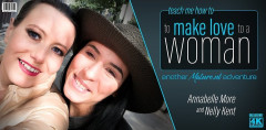 Annabelle More (40), Nelly Kent (21) - Teach me how to make love to a woman | Download from Files Monster