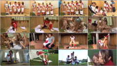 Akari Asagiri, Asuka Misawa, Koto Shizuku, Yume Mizuki - Softball Team's Training Camp | Download from Files Monster
