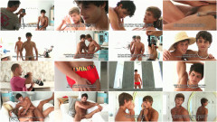 Beach house photoshoot with the Kinky Angels | Download from Files Monster