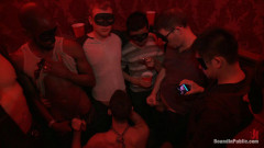 Captured Stud Is Being Used In A Bar Full Of Horny Masked Men Part 5 | Download from Files Monster