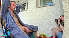 BentleyRace Behind the scenes with Kell on the balcony | Download from Files Monster