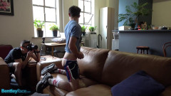 A close up look at Brads cheeky nude photoshoot | Download from Files Monster