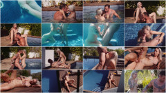 Arteya - Cute blonde skinny dip pool sex FullHD 1080p | Download from Files Monster