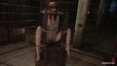 Hot Redheaded Prisoner Made to endure multiple orgasms | Download from Files Monster