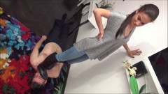 Goddess Evike Facestanding In Flat Fashion Boots new femdom porn videos | Download from Files Monster