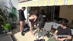 Behind the scenes of Jimy shooting fucked by 2 hung guys | Download from Files Monster