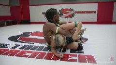 Beautiful Big Tittied Blond Takes On Muscle Bound Ebony Goddess | Download from Files Monster