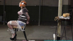 Futilestruggles - Brenda Chair Tied, Hooded, Breast Bound, And Hung Part 2 | Download from Files Monster