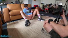 A close up look at Brads cheeky nude photoshoot | Download from Files Monster
