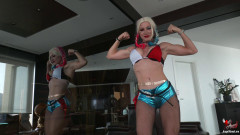 Harley Quinn Flexing | Download from Files Monster