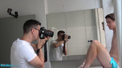 Behind the scenes at Xtra Large Brads wet speedo shoot | Download from Files Monster