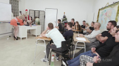 A xmas karol wet, brittany, anna Fist  dap, tap, pee, squirt