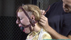 Huge Gags, Drool, And A Reverse Prayer Hogtie Or Moxie Part 3