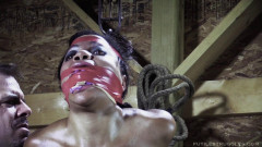 Nos - Monica Ziptied and Taped Up in the Barn - Episode 4 Futilestruggles