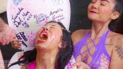Anal piss toilet whore threesome allison sweet & lore hot!