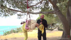 Beautiful Spanish Slut Gets Disgraced Like a Pig! - Part 1