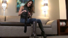 Cali Logan Tight Jeans and Knee Boots