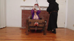 Bigtit Barefoot Harem Slave Waits In Manacles And Stocks Part 2