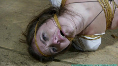 Rachel Hogtied With Twine Part 4