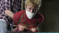 Futilestruggles - Alice's First Ever Hogtie - Part 4