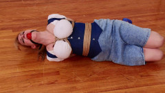 Bedroombondage - Lorelei Dominated By Darla Crane pt 2 - Ballgagged Hogtie