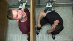 Hot Stud Trapped at the Glory Hole