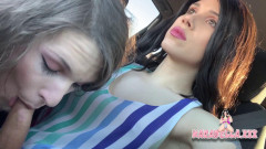 Car Ride CreamPie Karabella XXX
