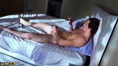 Randy Reno hottest missing angle jerking off at the dusk of dawn