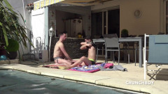 Backstage Camera Sako Fucking Jimy Outside Part 5