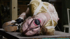 Huge Gags, Drool, And A Reverse Prayer Hogtie Or Moxie Part 4