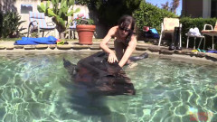 Rubber Pool Party Part 1Of3