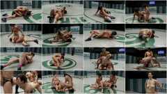 Brutal head scissors, body locks & back breakers & ass fucking | Download from Files Monster